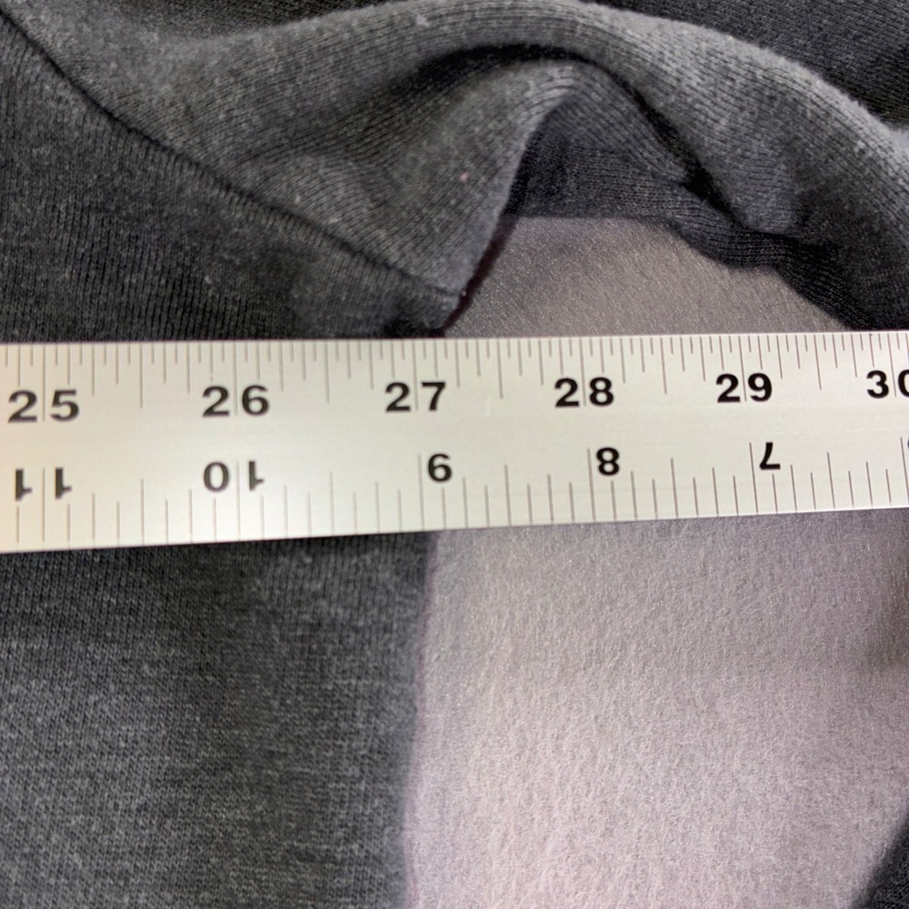 Peanuts Sweatshirt Mens 2XL Charcoal Grey Good Grief Charlie Brown Snoopy Xmas - Picture 4 of 5